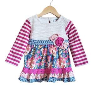 Counting Daisies Toddler Girl's Sweater Knit Top Size 24 Months